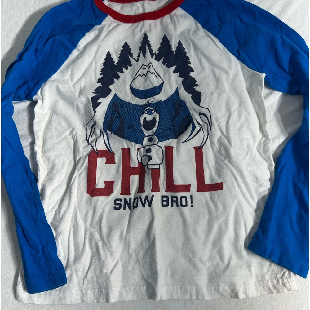 GAP boys cotton long sleeve tee Disney Frozen